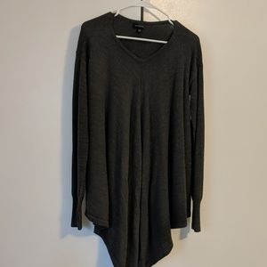 Grey tunic sweater